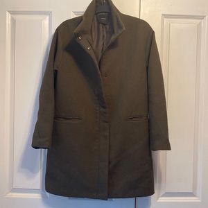 Forever 21 Women's Green Pea Coat